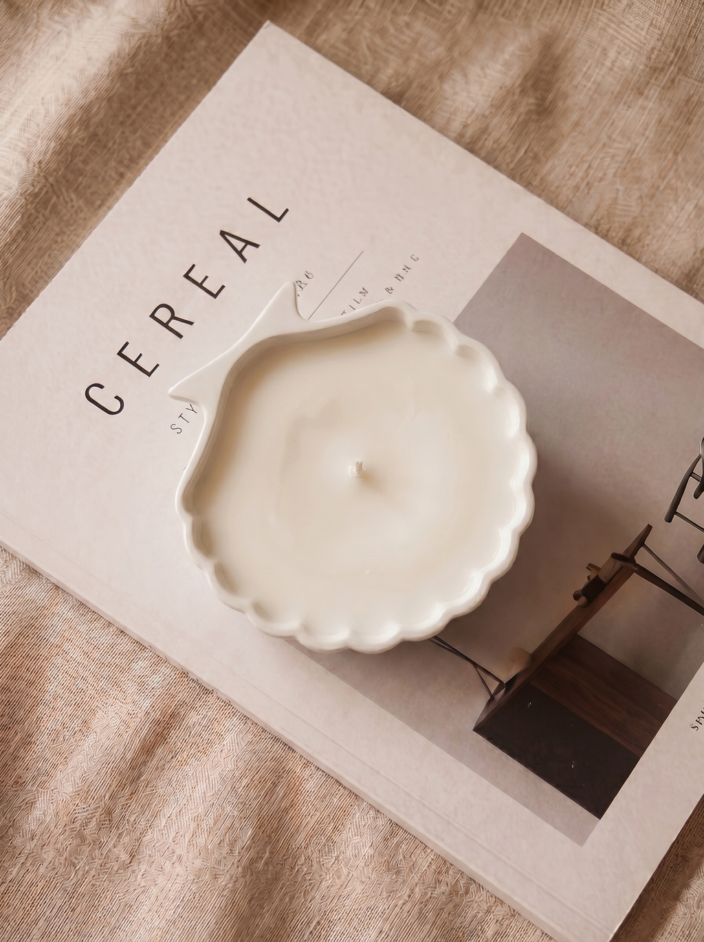 Concha Bloom - Vela Decorativa