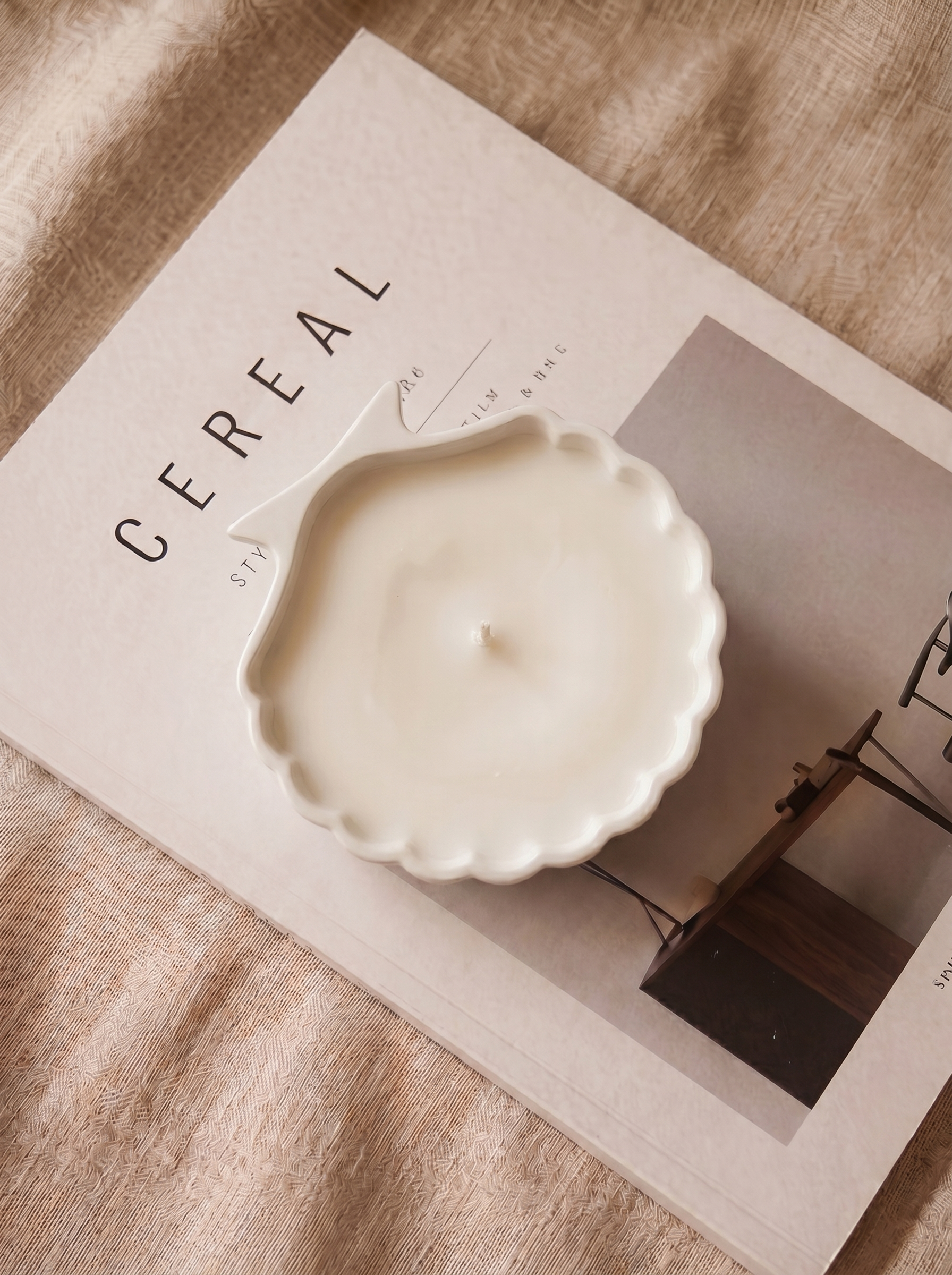 Concha Bloom - Vela Decorativa