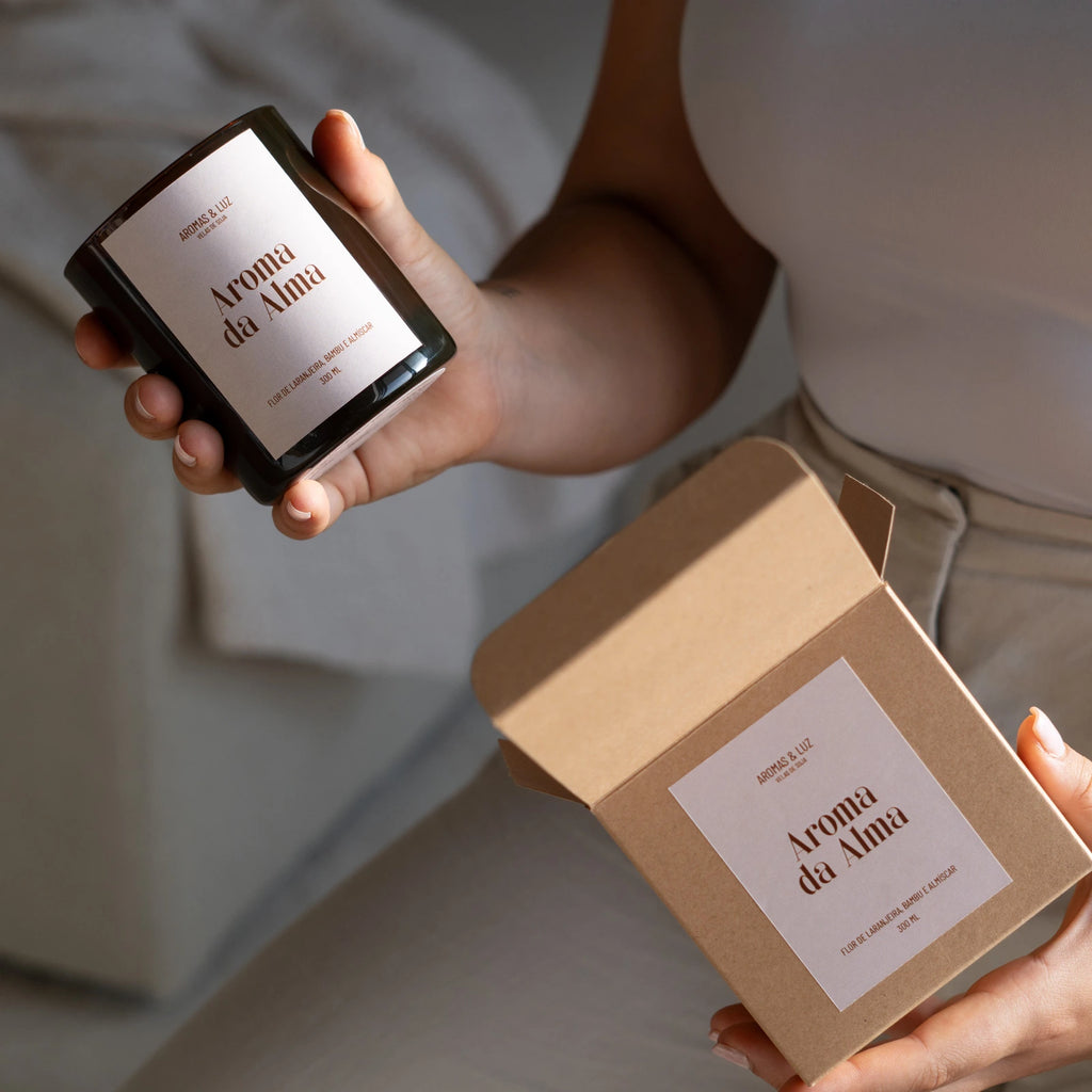 Aroma da Alma - Vela de massagem