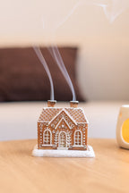 Porta-Incenso Natal: Casinha Gengibre (Canela & Maçã)