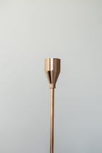 Castiçal Alto Dourado | Design Minimalista