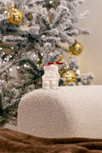 Vela Pai Natal na Poltrona: A Soneca Doce (Chocolate e Café)