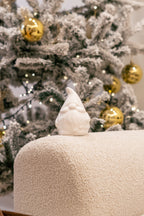 Vela Gnomo de Natal Artesanal (Aroma Canela)