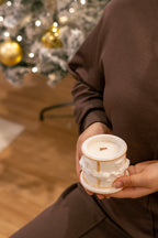 Vela Carrossel de Natal: Sonho Dourado (Aroma Caramelo)