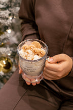 Vela Caneca: Leite e Bolachas do Pai Natal (Bolacha e Canela)