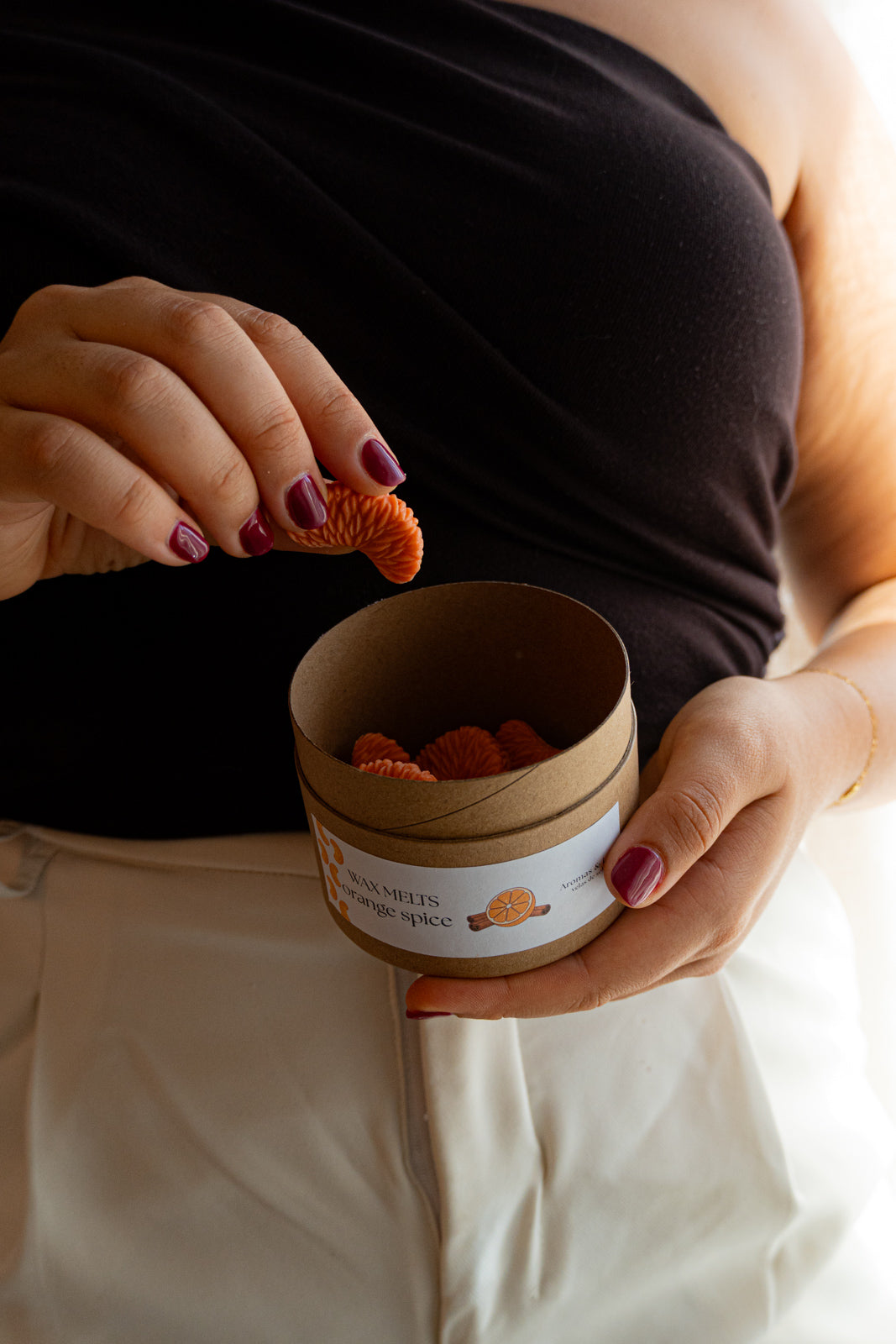 Wax melts: Orange Spice (100 gr)