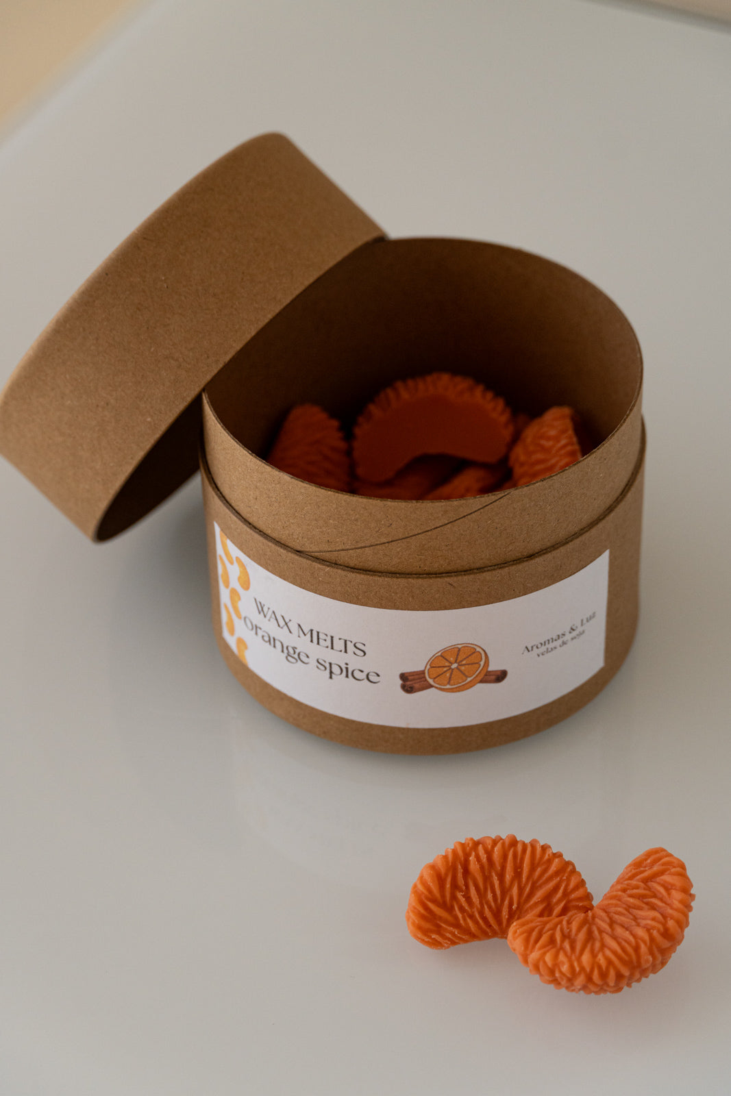 Wax melts: Orange Spice (100 gr)