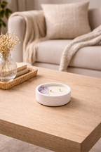 Vela aromática com Flores Secas Naturais