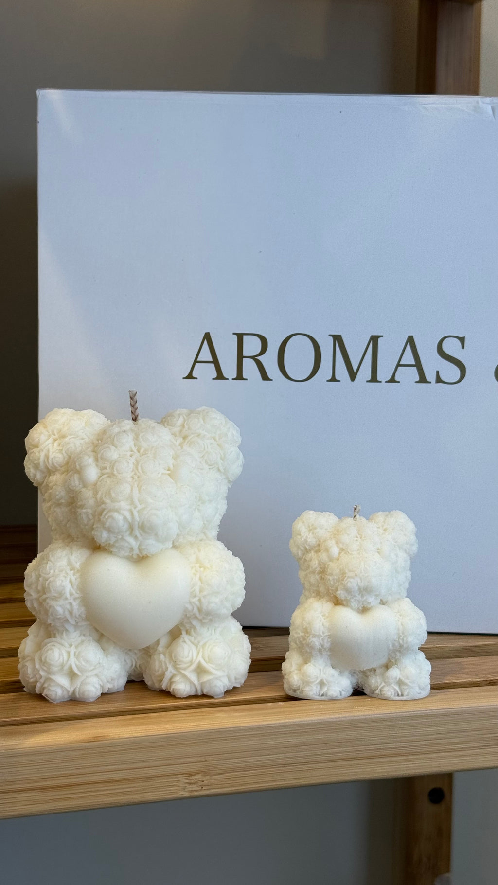 Vela Decorativa Urso – Dois Tamanhos Encantadores