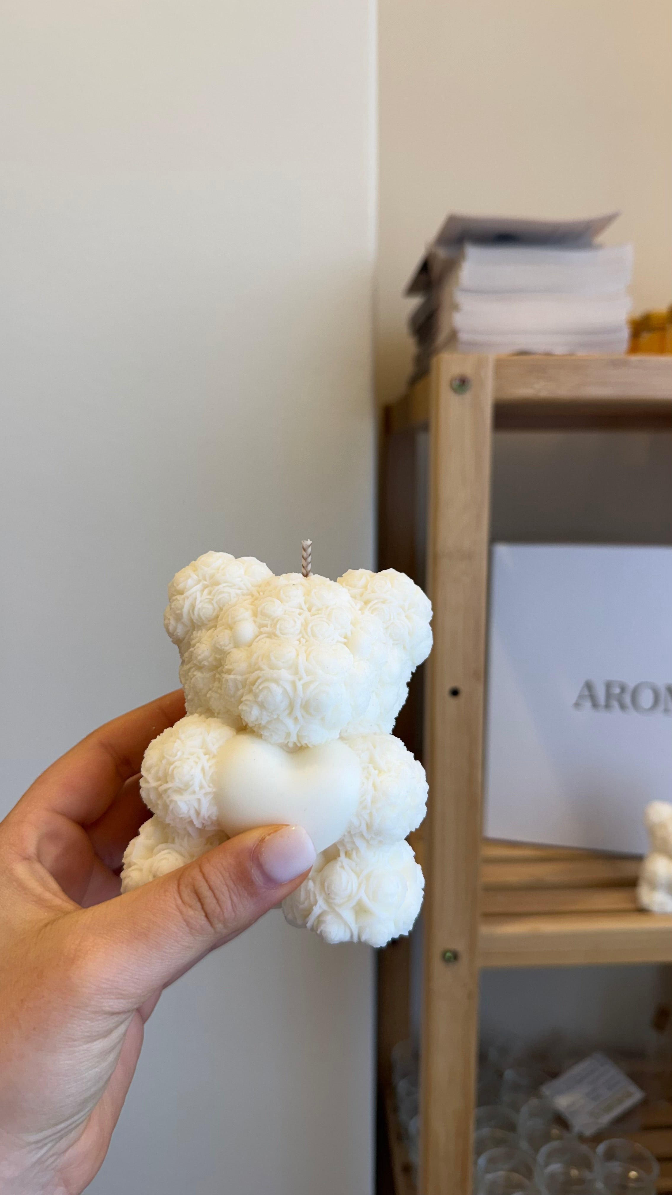 Vela Decorativa Urso – Dois Tamanhos Encantadores