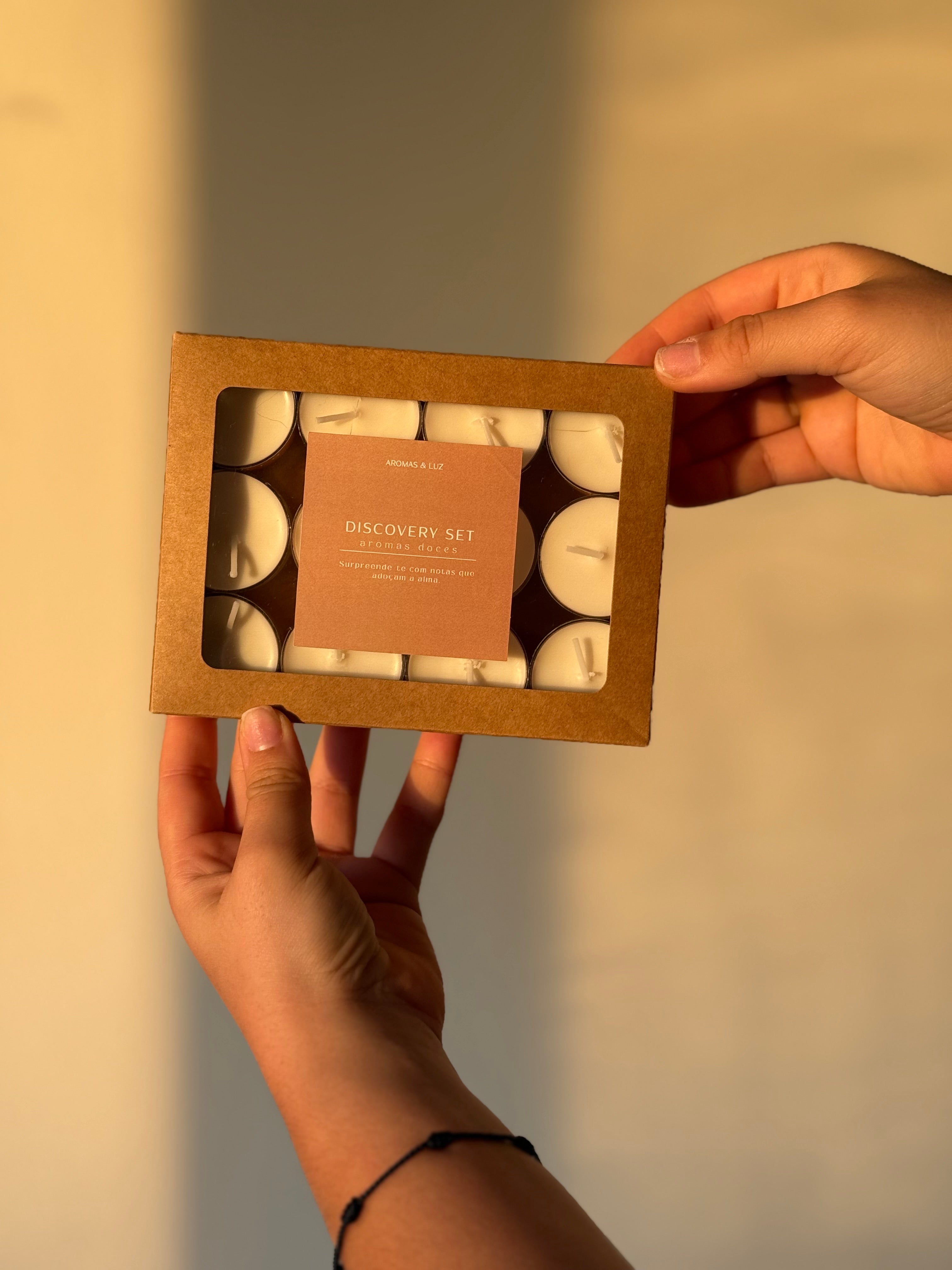 Discovery Set – Kit de Velas de Massagem Aromáticas (12 unid.)