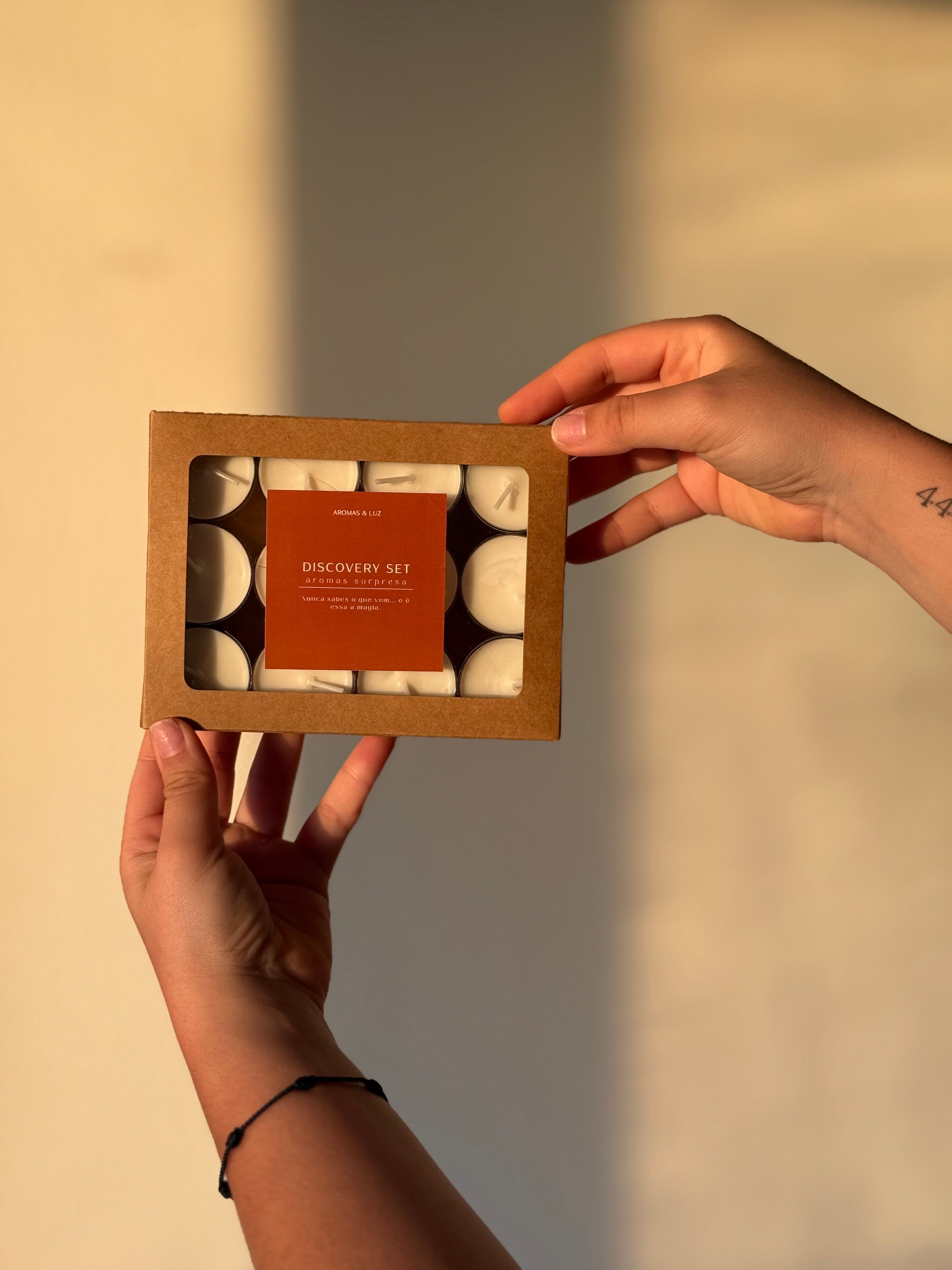Discovery Set – Kit de Velas de Massagem Aromáticas (12 unid.)