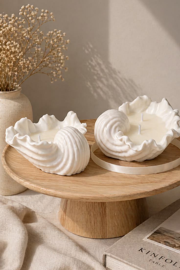 Concha Ivory - Vela Decorativa