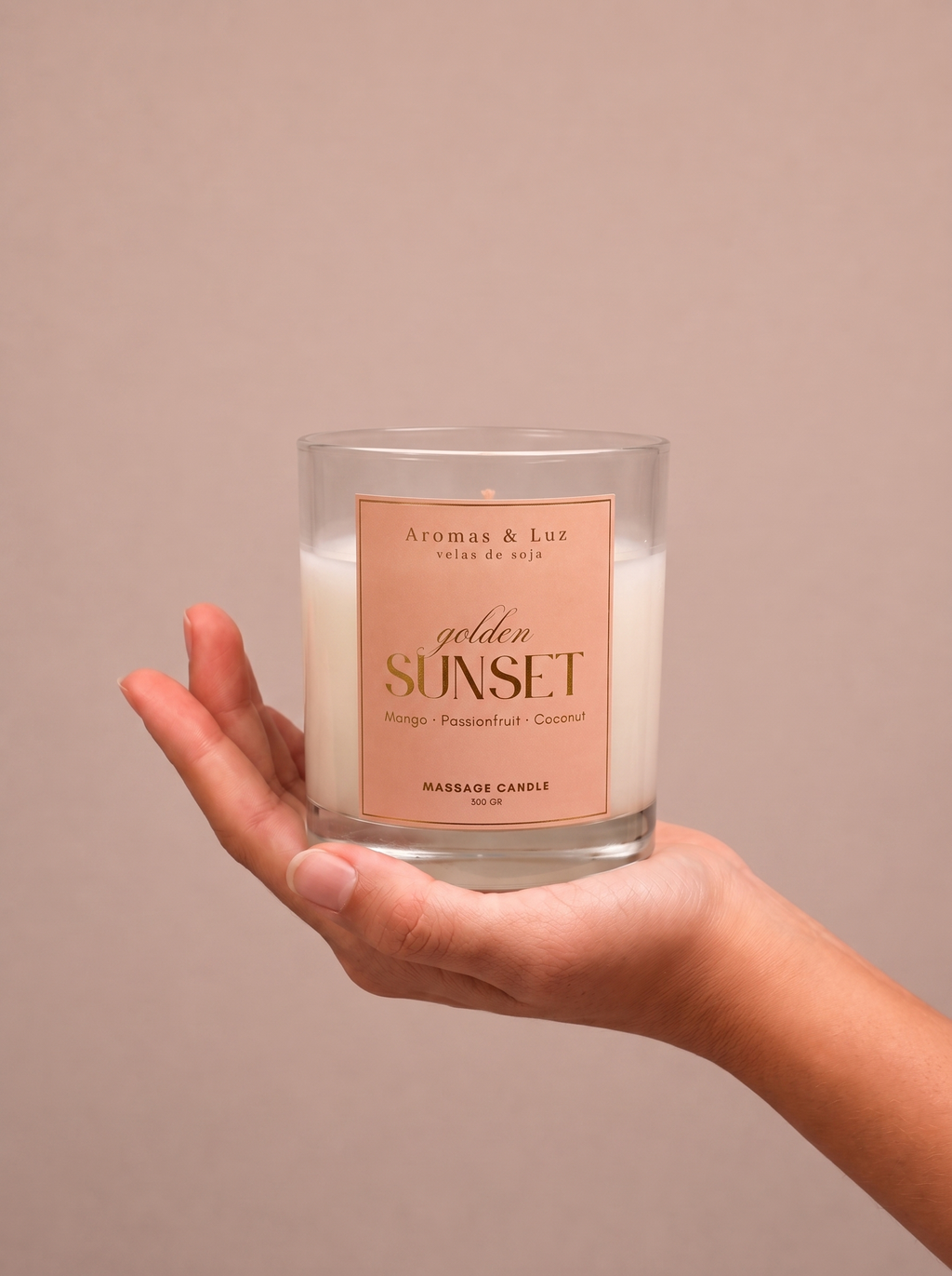 Velas de massagem 200g - nova coleção