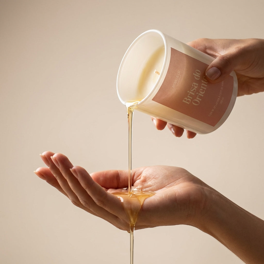 Brisa do Oriente - Vela de massagem