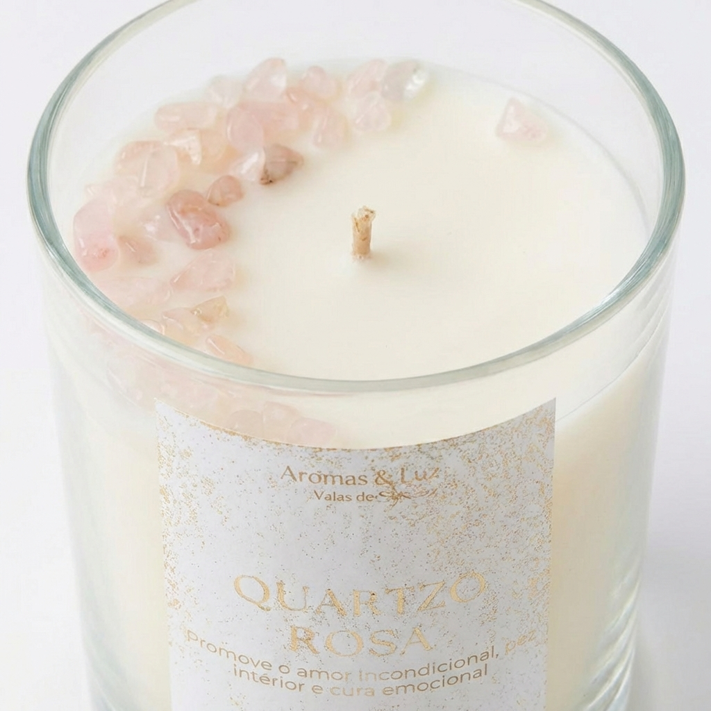 Vela aromática Chakra do Coração – Amor, Harmonia e Cura Emocional