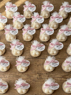 Vela mini ursinho decorada para lembrança