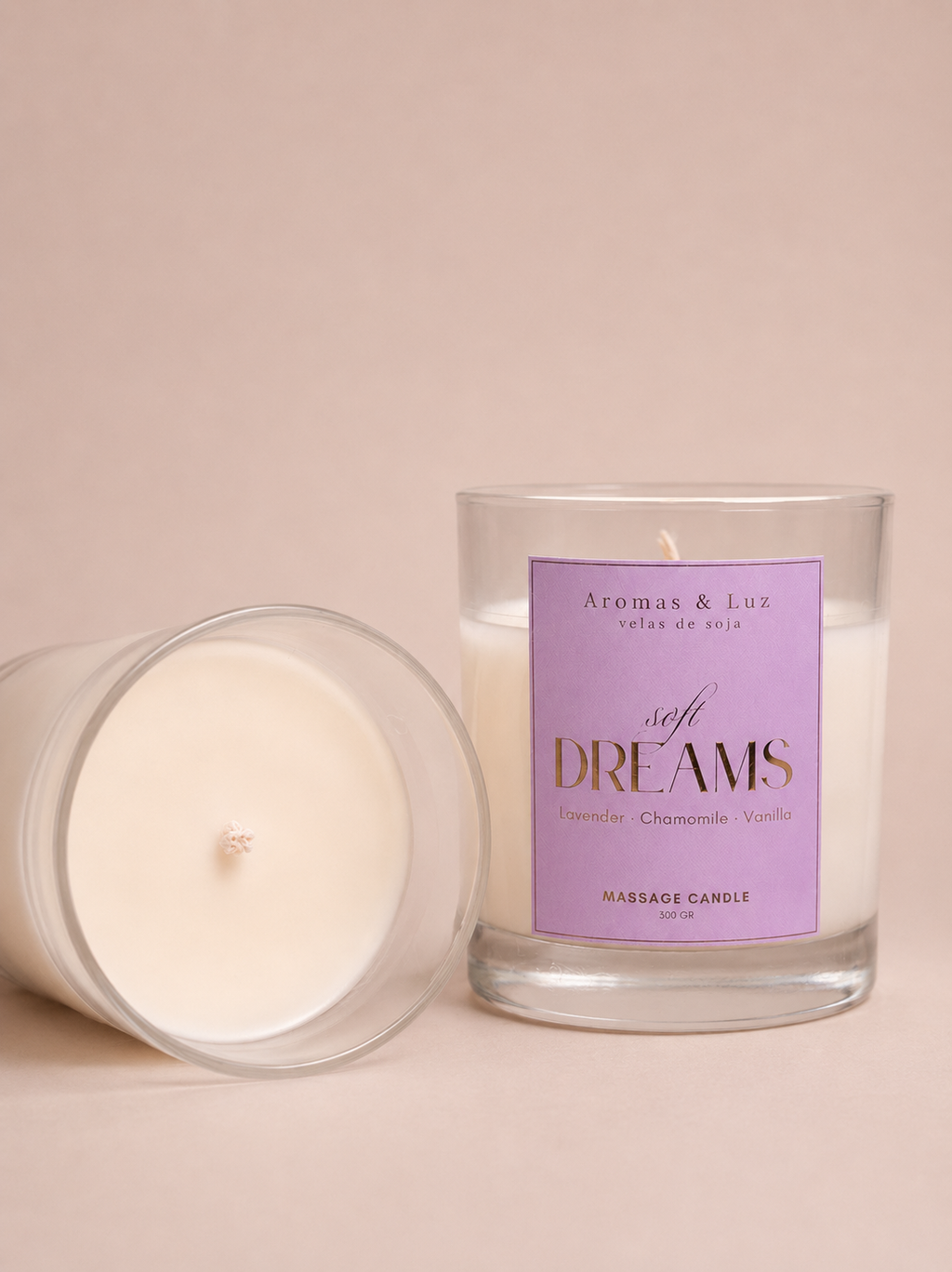 Velas de massagem 200g - nova coleção